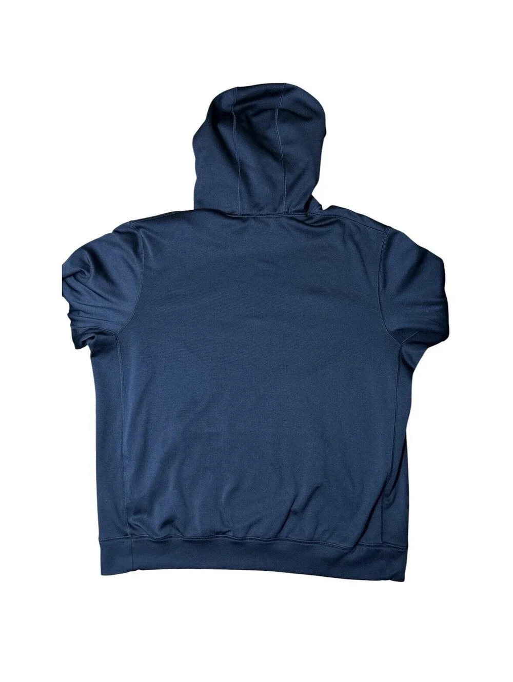 Nike Men's XL Therma-FIT Big Swoosh Lined Pullover Hoodie Black/Grey Accent